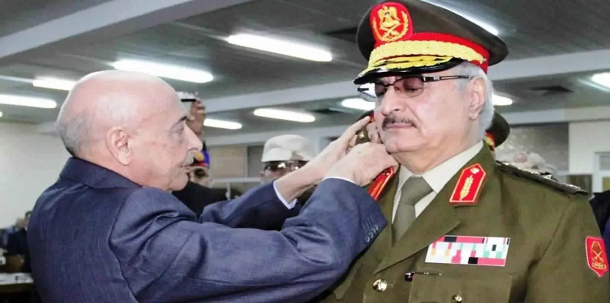 بعد نجاحه في الهلال النفطي.. البرلمان الليبي يمنح حفتر  رتبة "مشير"