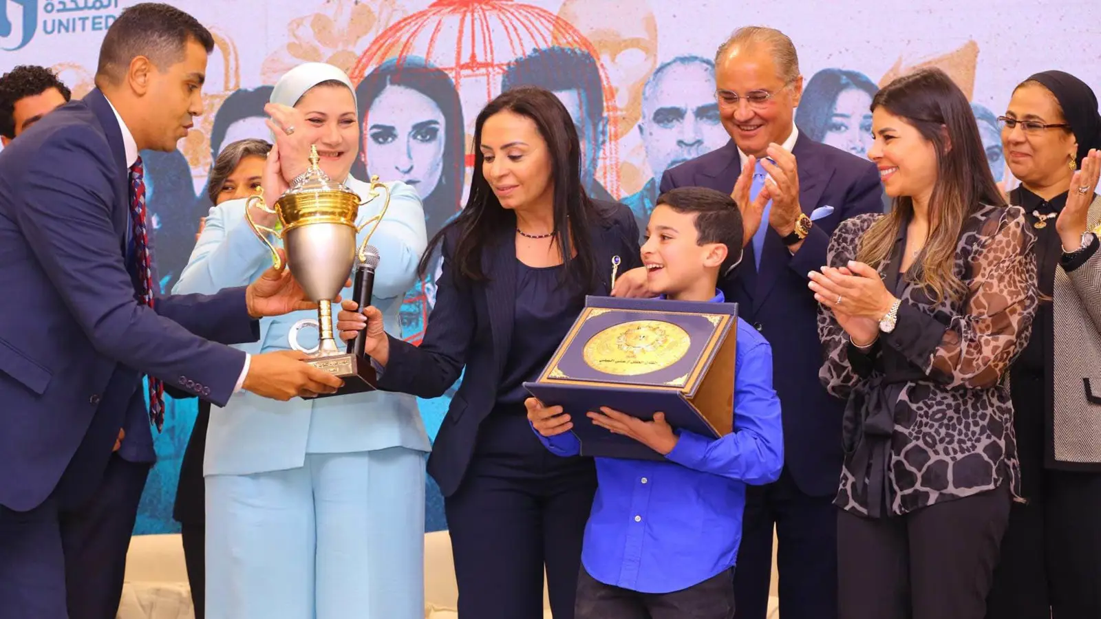 مصر.. وزارة التضامن الاجتماعي تكرّم صنّاع "لام شمسية" (صور)