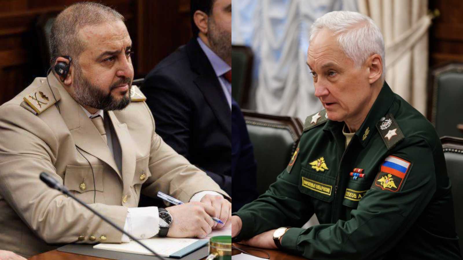 وزيرا الدفاع الروسي والسوري يبحثان التعاون العسكري في موسكو