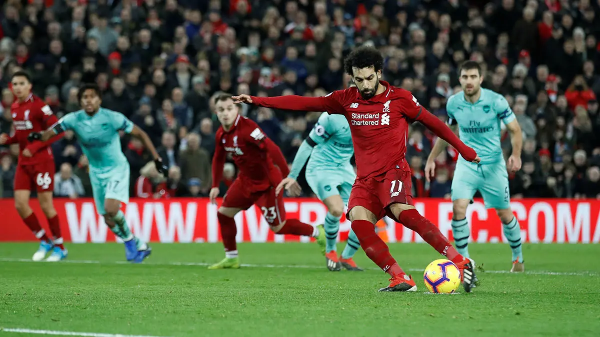 كلوب يرفض اتهام محمد صلاح بـ"الغطس" بسبب ركلة جزاء مباراة ليفربول وآرسنال