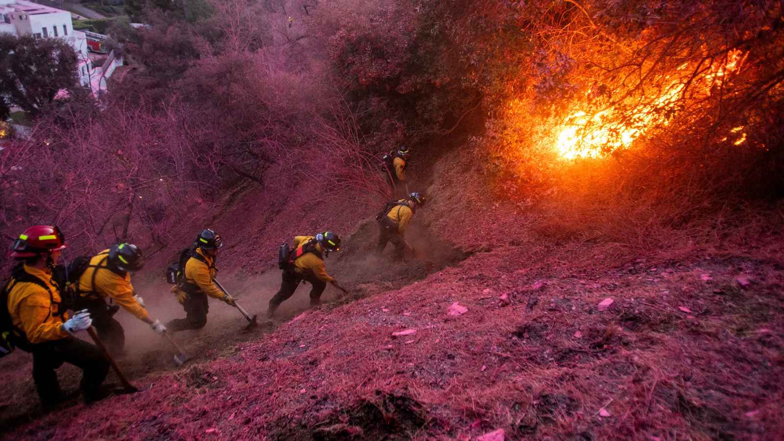 ما حقيقة نجاة مركز قرآني من حرائق لوس أنجلوس؟