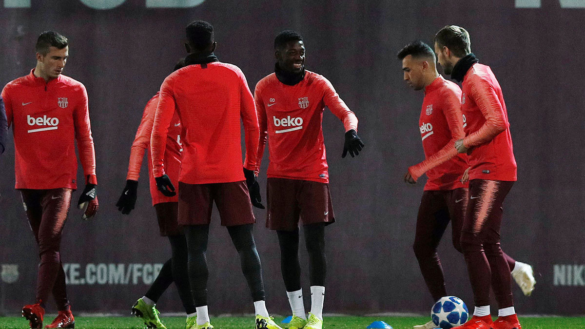 نادي برشلونة يعاقب ديمبلي بغرامة مالية ضخمة