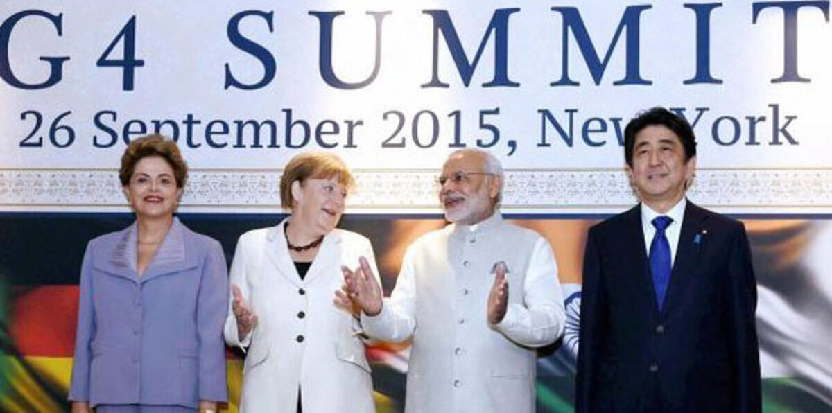 زعماء "جي-4" يدعون إلى إصلاح مجلس الأمن الدولي