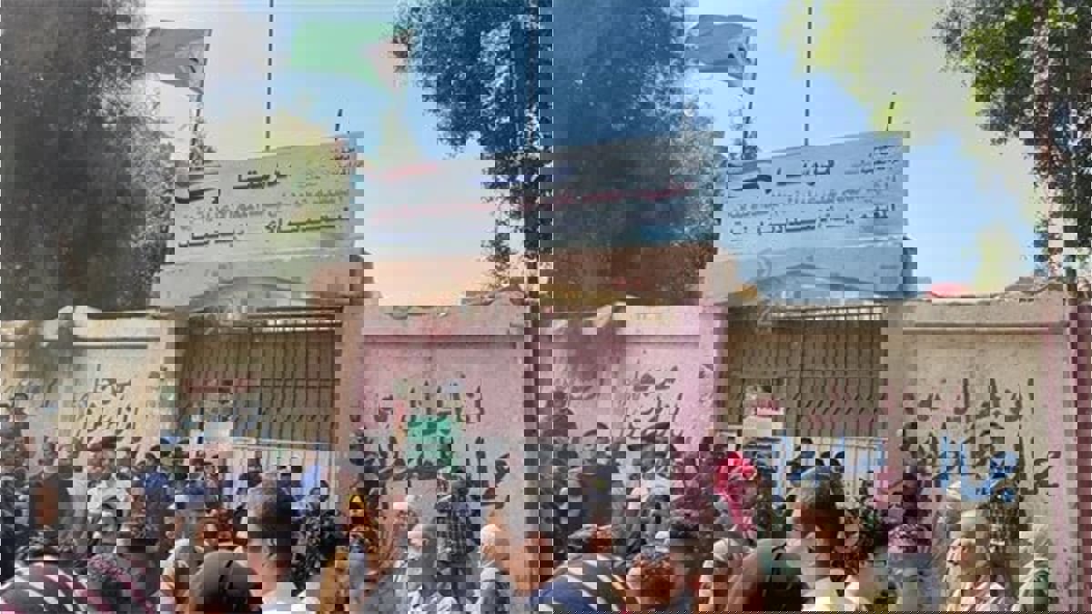 انهيار سور يوقع إصابات بين طالبات مدرسة المعتمدية بنات بمصر