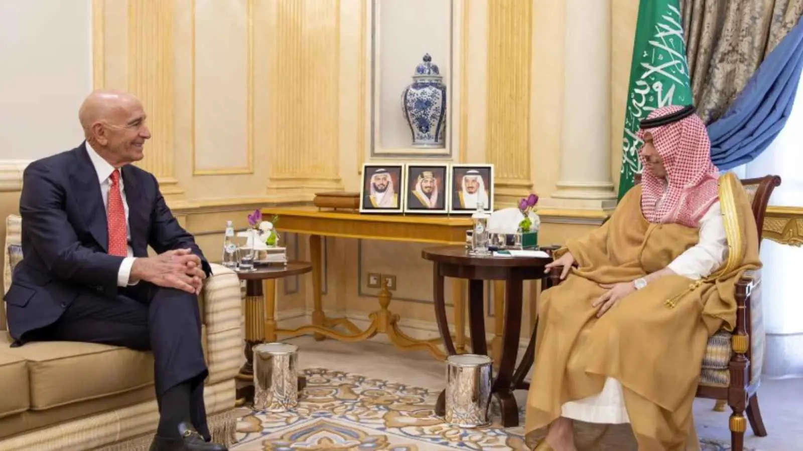 وزير الخارجية السعودي والمبعوث الأمريكي يبحثان "دعم الشعب السوري"