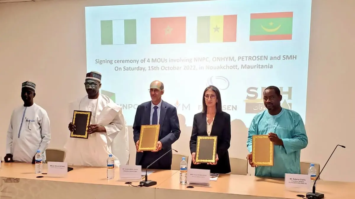 أنبوب الغاز نيجيريا-المغرب.. 4 دول توقع على مذكرات تفاهم لإنجاز المشروع‎‎
