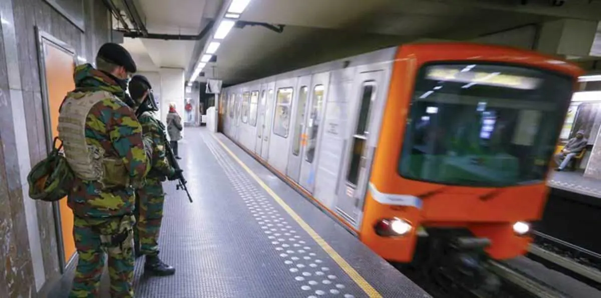 15 قتيلا في انفجار مترو بروكسل