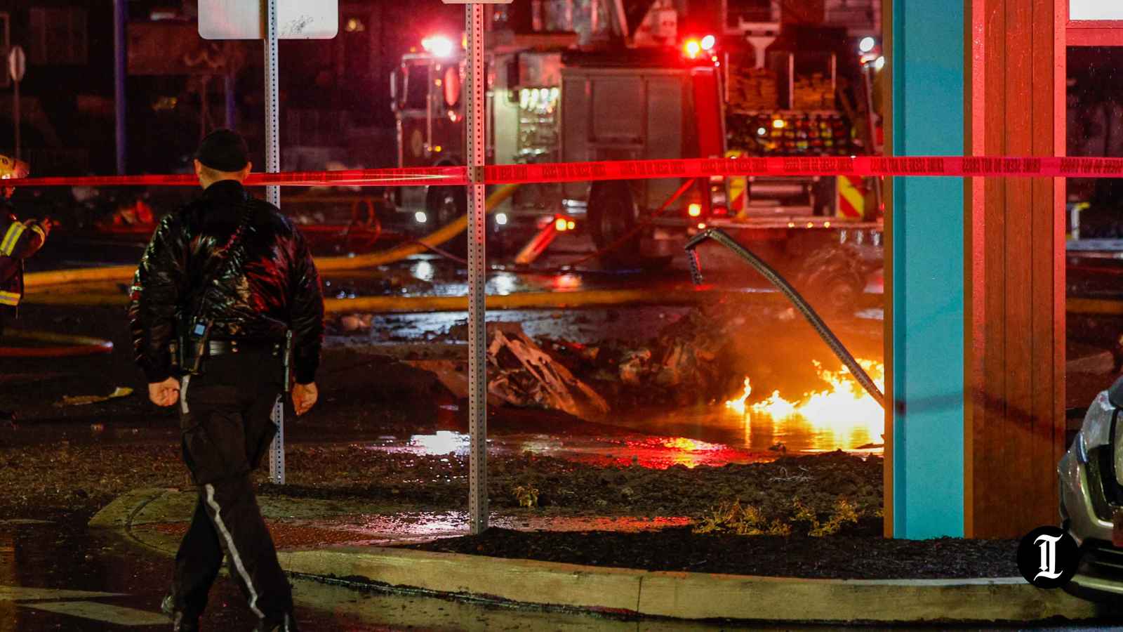 حقائق صادمة عن الطائرة المنكوبة في فيلادلفيا (فيديو)