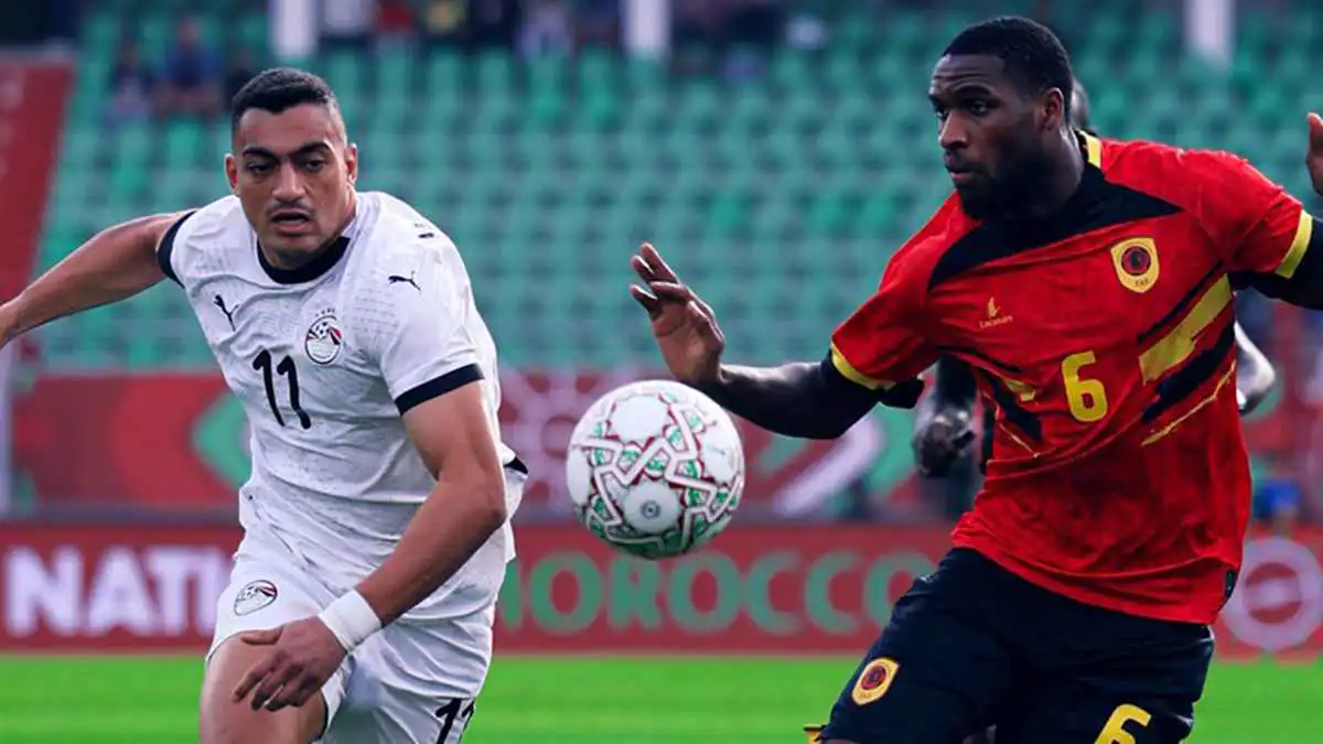 ملخص ونتيجة مباراة مصر وأنغولا في كأس الأمم الإفريقية