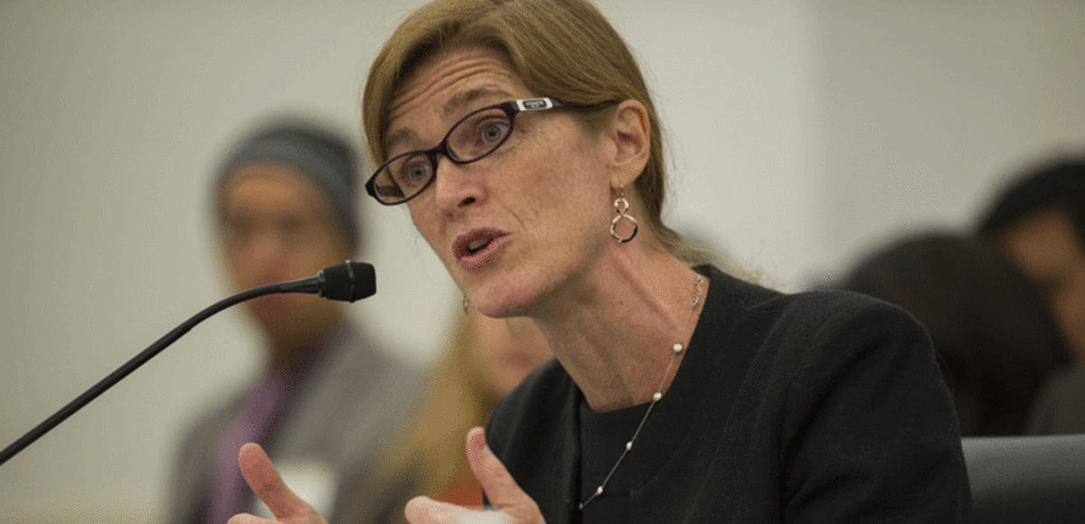 مندوبة واشنطن بالأمم المتحدة تربط التسوية في سوريا برحيل الأسد