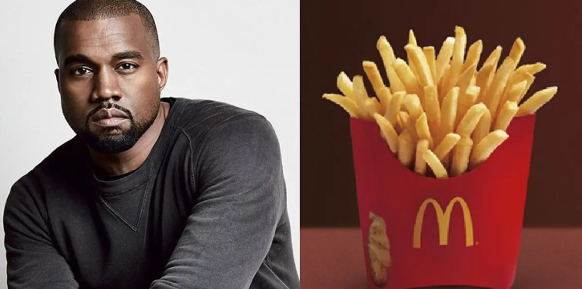 زوج كيم كارديشيان يكتب أغنية طريفة عن بطاطس ماكدونالدز