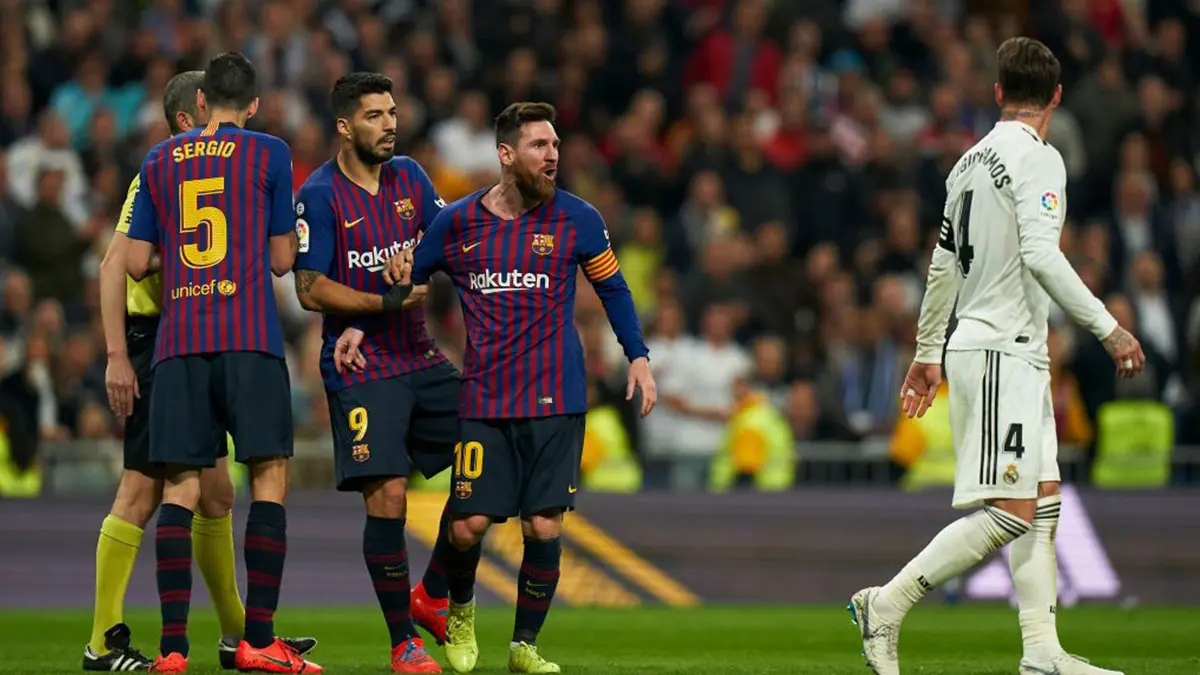 رابطة الدوري الإسباني تقدم مقترحًا لبرشلونة وريال مدريد بشأن الكلاسيكو بسبب الاضطرابات في كتالونيا