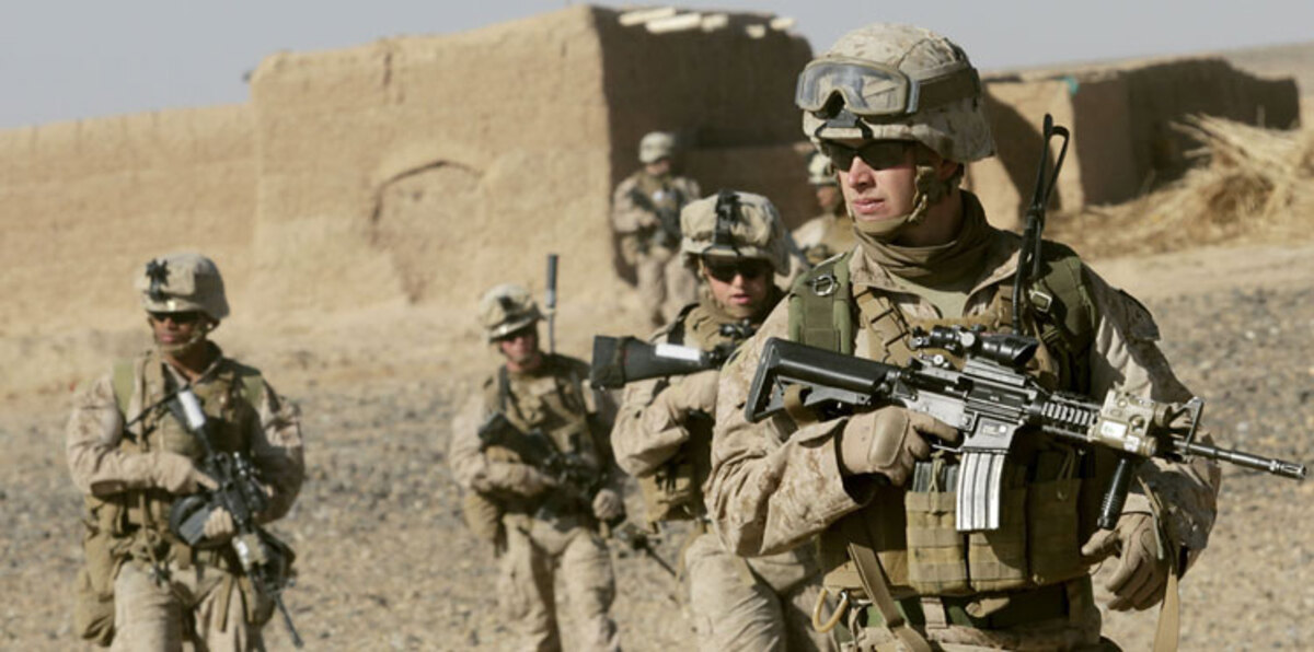 عودة مشاة البحرية الأمريكية إلى هلمند لتدريب القوات الأفغانية‎