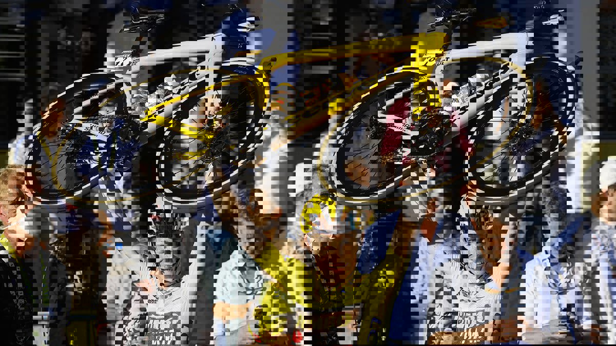 الدنماركي جوناس فينغارد يتوج بطواف فرنسا للدراجات الهوائية