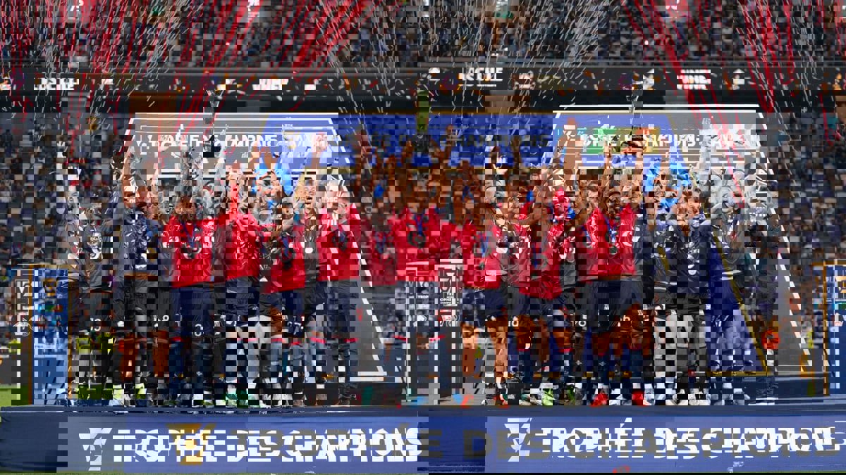 باريس سان جيرمان يخسر كأس السوبر الفرنسي أمام ليل في إسرائيل