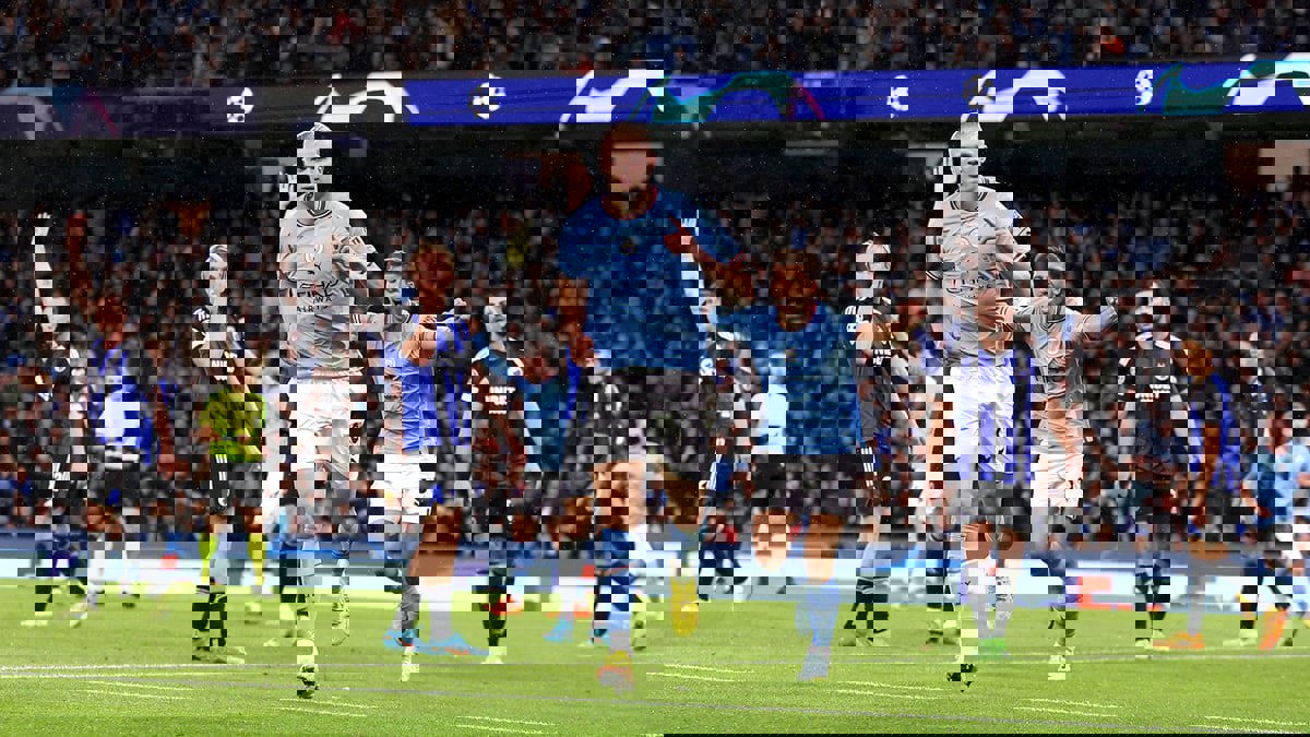 هالاند يواصل كتابة الأرقام ويسجل لثالث مباراة متتالية بدوري أبطال أوروبا مع مانشستر سيتي 