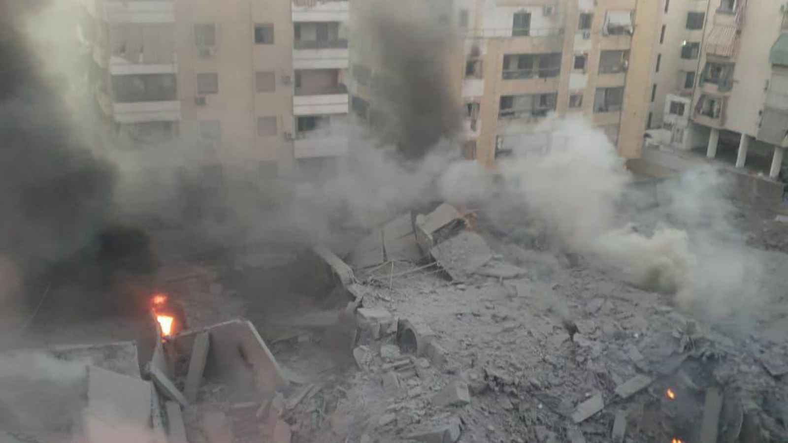 الصحة اللبنانية: مباني الضاحية التي قصفتها إسرائيل كانت مليئة بالسكان