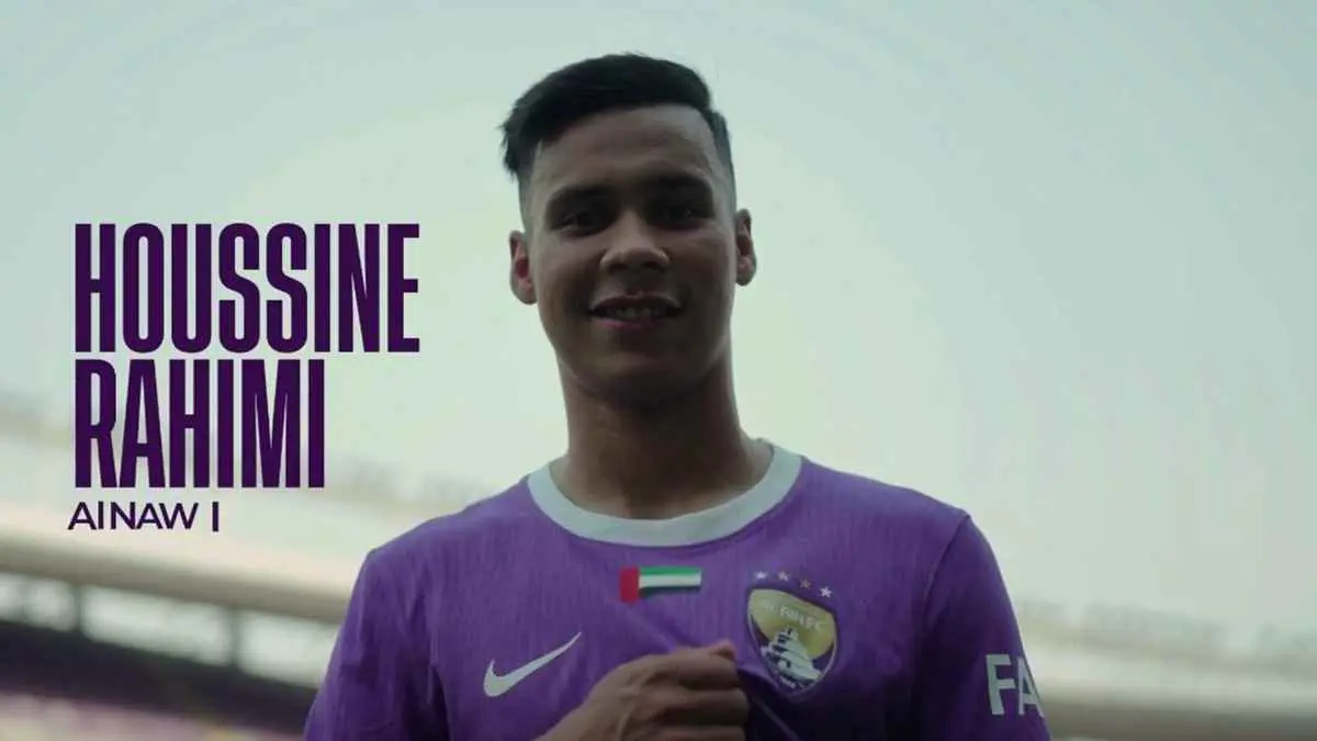 العين الإماراتي يعلن تعاقده رسميا مع المغربي حسين رحيمي (فيديو)