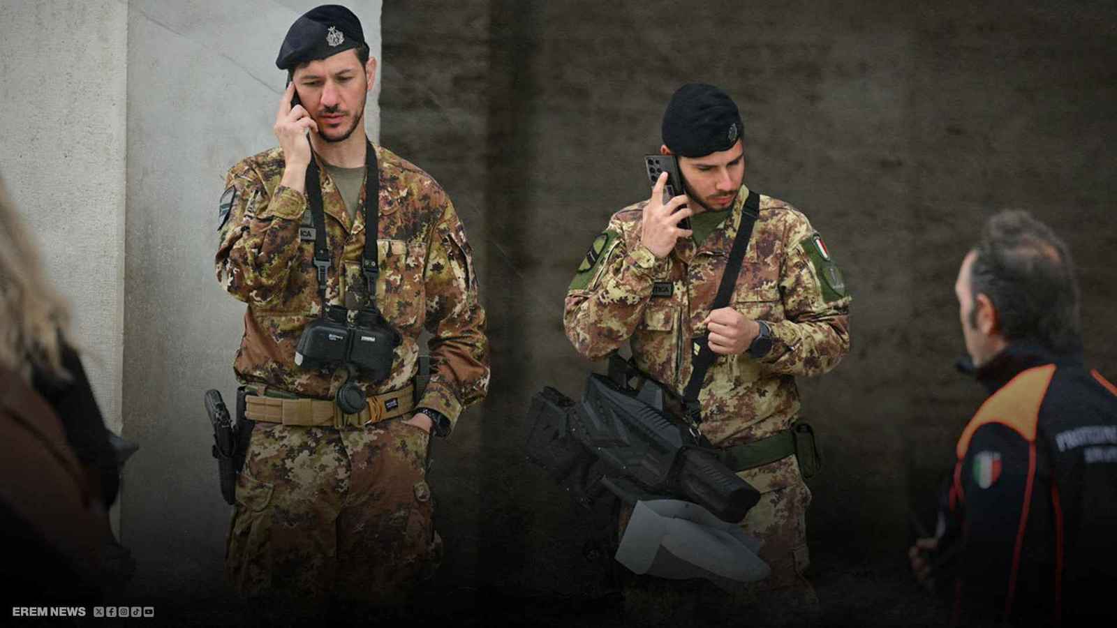 أسلحة ضخمة دون ذخائر.. ضيف غامض في وداع البابا فرنسيس