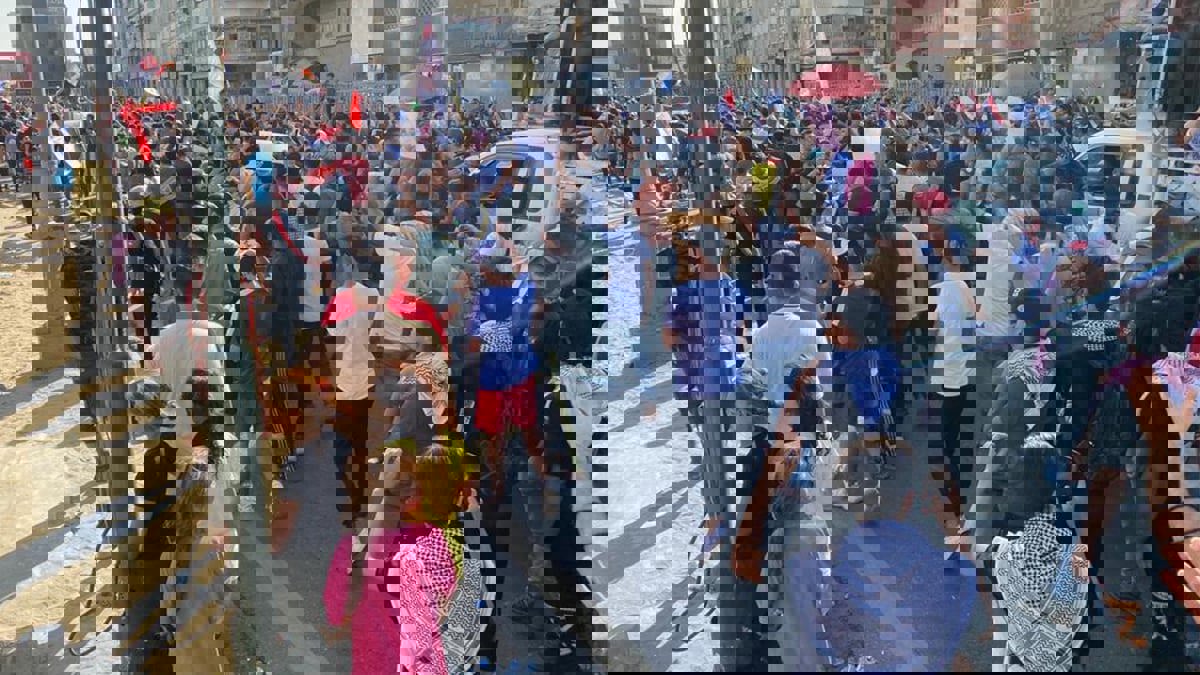 احتجاجات واسعة في بغداد لإحياء الذكرى الثالثة لتظاهرات تشرين 2019