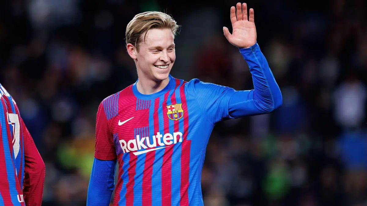 تقدم في مفاوضات مانشستر يونايتد مع برشلونة لضم فرينكي دي يونغ