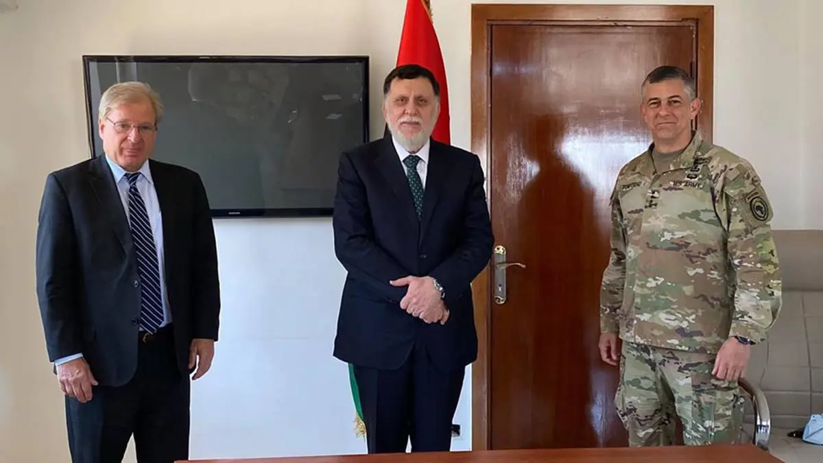 واشنطن تطالب السراج بوقف مؤقت للعمليات العسكرية في ليبيا‎