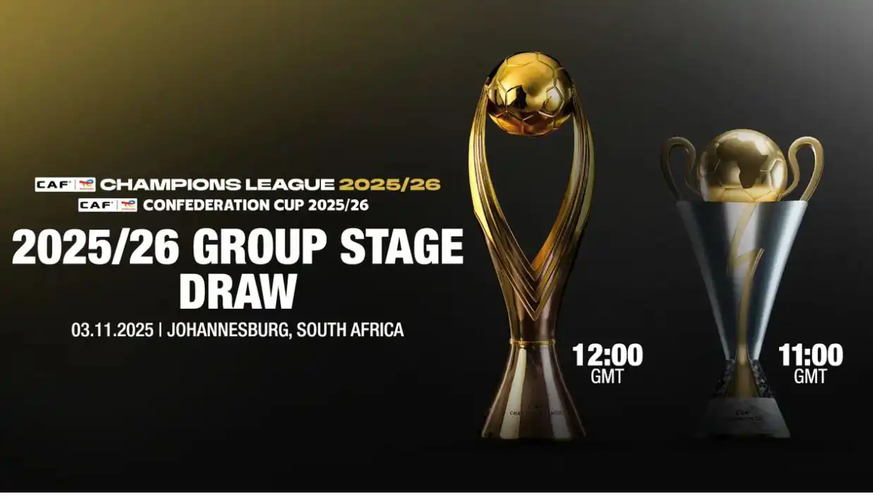 موعد قرعة دور المجموعات بدوري أبطال أفريقيا والكونفدرالية
