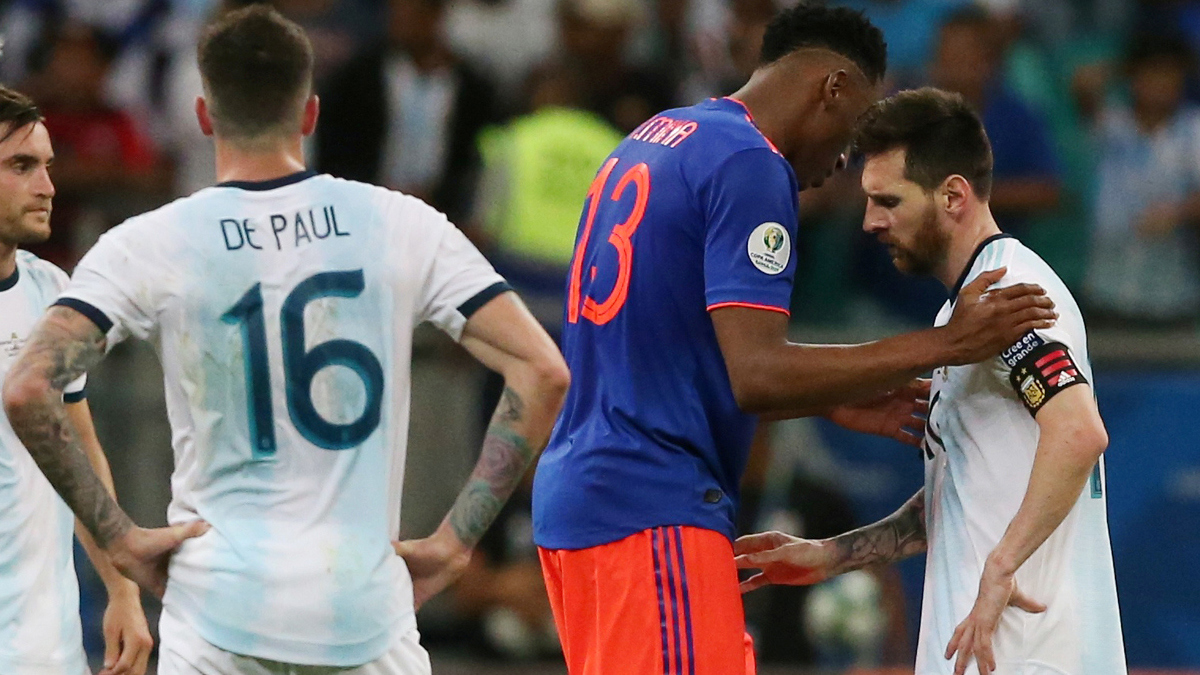 المفاجأة الأولى في كوبا أمريكا.. كولومبيا تهزم الأرجنتين (فيديو)