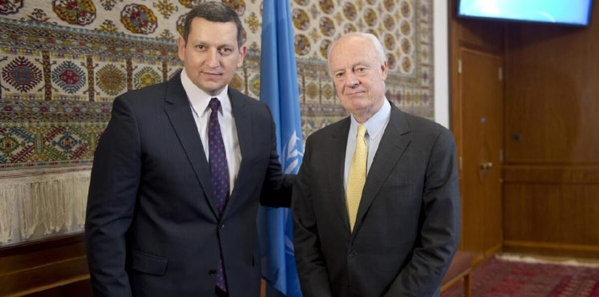 معارض سوري: دي ميستورا دعانا لجولة مفاوضات في 14 مارس