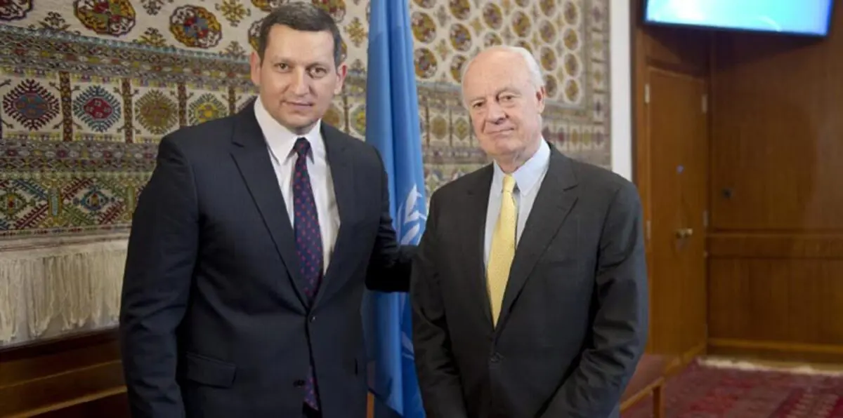 معارض سوري: دي ميستورا دعانا لجولة مفاوضات في 14 مارس