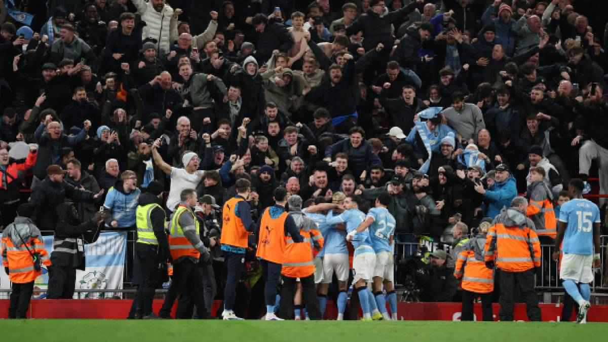 ليس هالاند.. أكثر لاعب أبهر جمهور مانشستر سيتي أمام ليفربول 