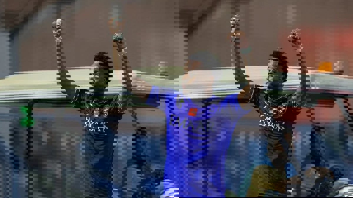 لحظة اشتباك علي البليهي مع بيتروس (فيديو)