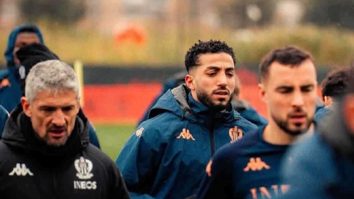 رسالة مؤثرة من محمد عبد المنعم بعد عودته لتدريبات نيس الفرنسي (صور) 