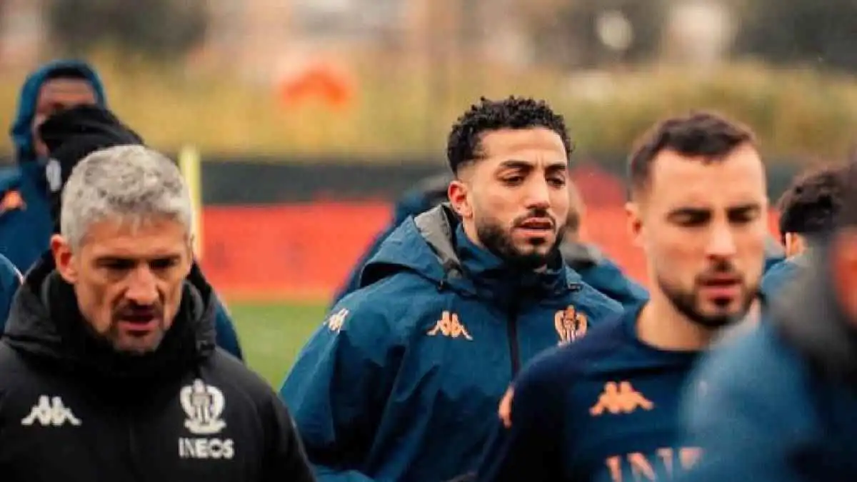 رسالة مؤثرة من محمد عبد المنعم بعد عودته لتدريبات نيس الفرنسي (صور)