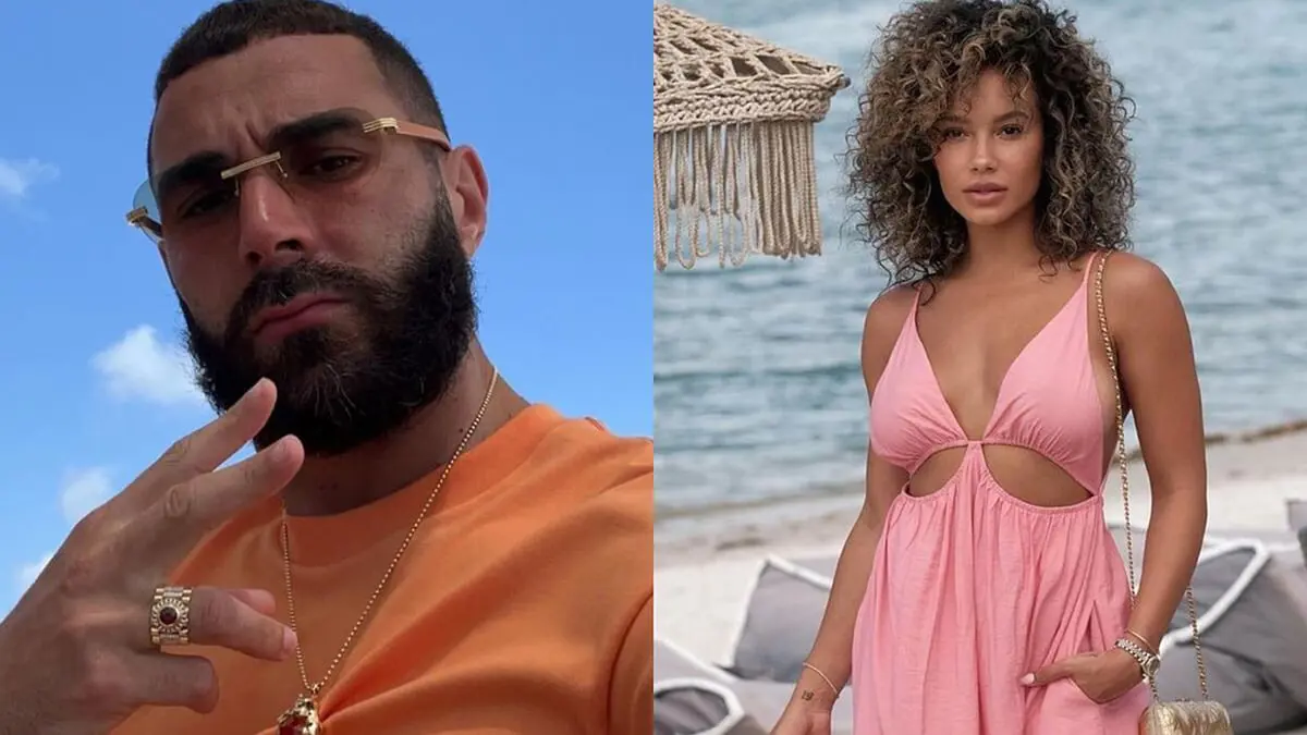 بنزيما يدخل علاقة عاطفية جديدة مع الحسناء الأمريكية جوردان أوزونا