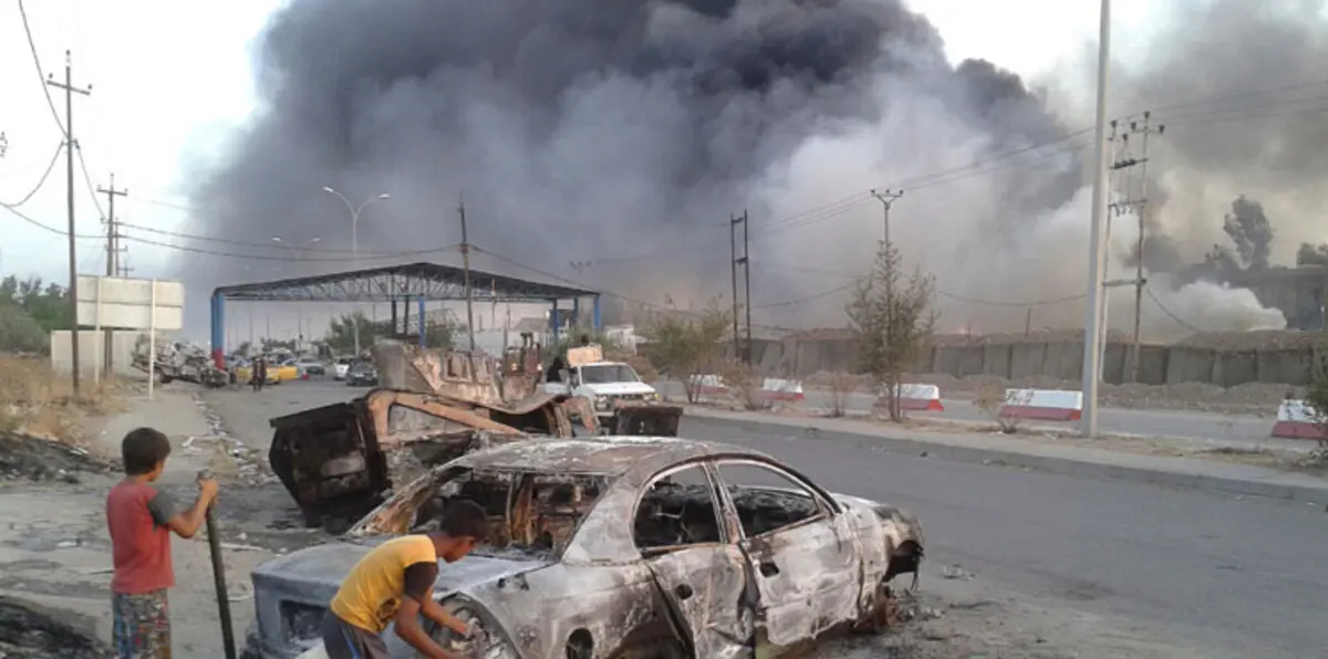 مقتل 12 وإصابة 23 في هجمات لمتشددين شمال تكريت العراقية