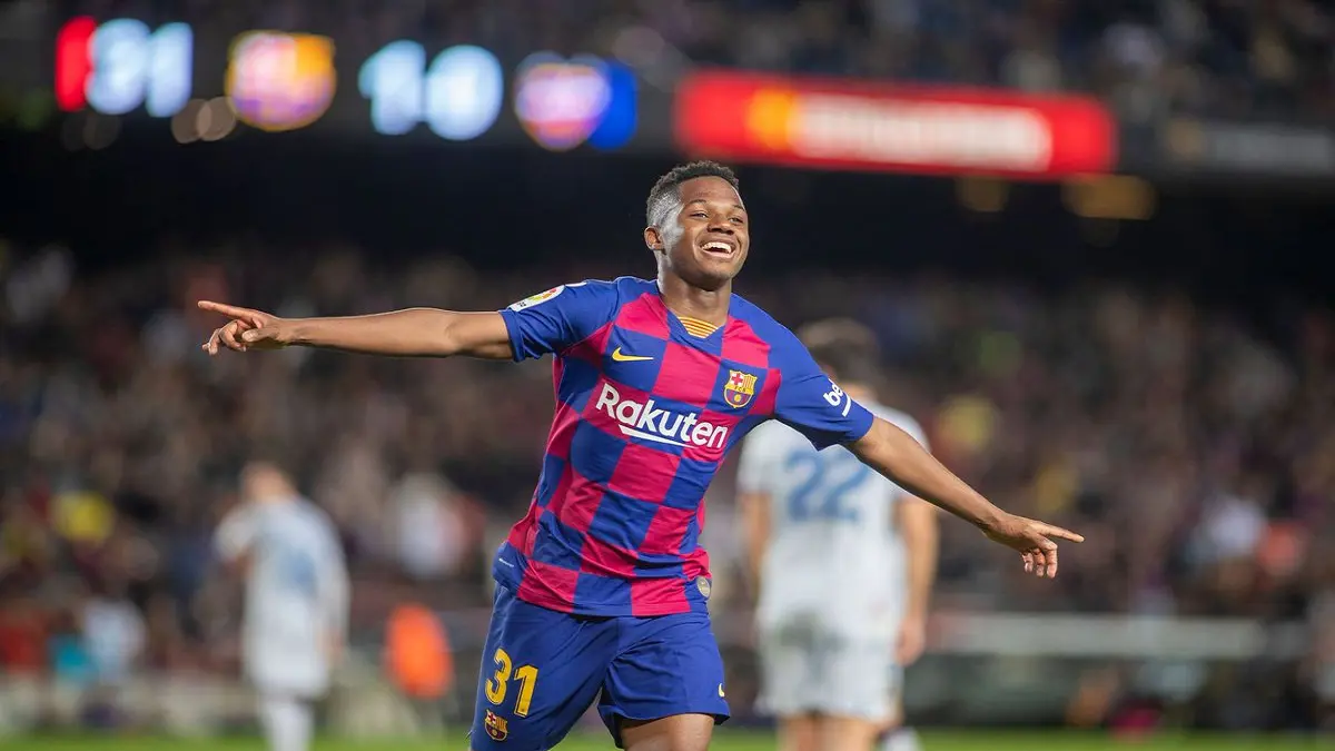 والد أنسو فاتي يرد على عرض مانشستر يونايتد