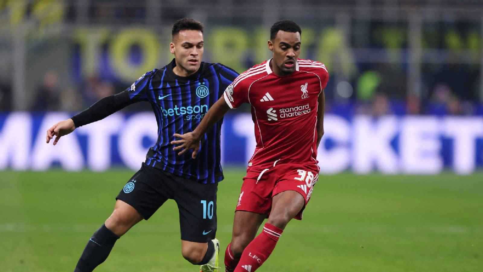 ملخص وهدف ورجل مباراة إنتر ميلان وليفربول في دوري أبطال أوروبا