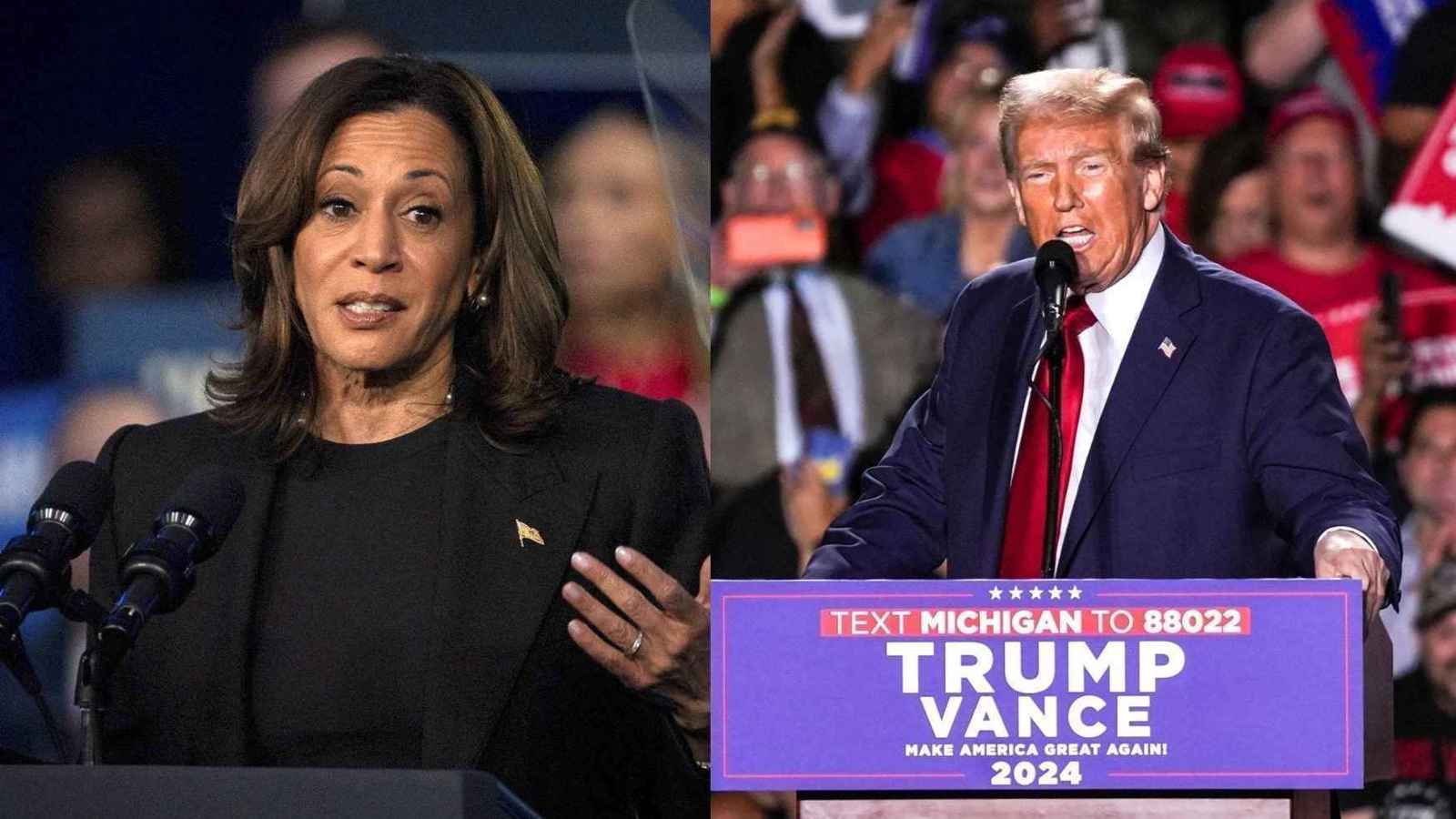 لحظات حاسمة.. أين تقف الولايات المتأرجحة من ترامب وهاريس؟