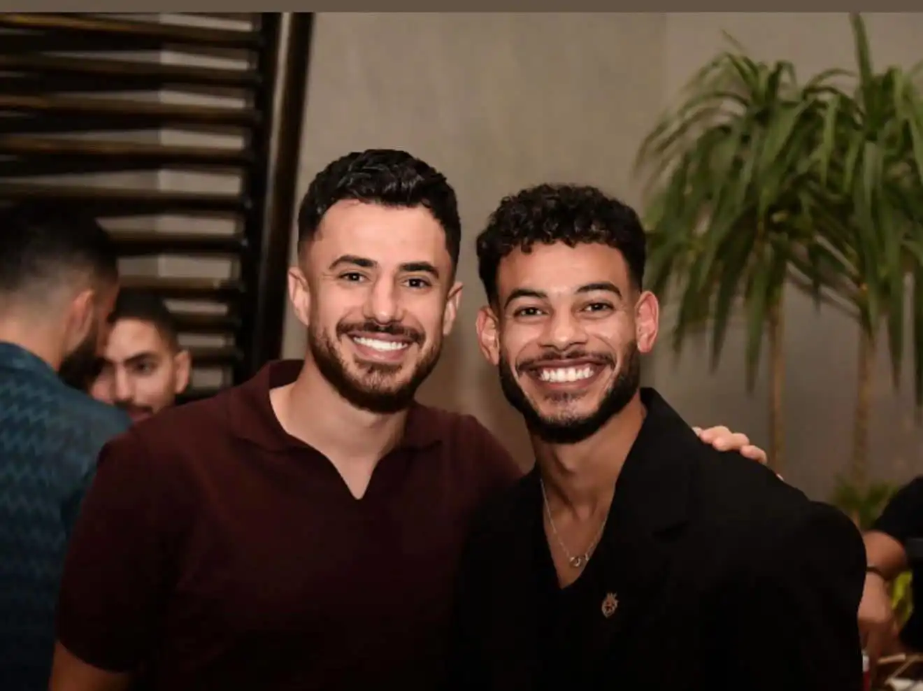 من حفل خطوبة نجم الزمالك دونجا