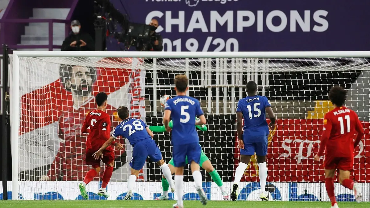 نادي ليفربول يحتفل بلقب الدوري الإنجليزي بفوز مثير على تشيلسي