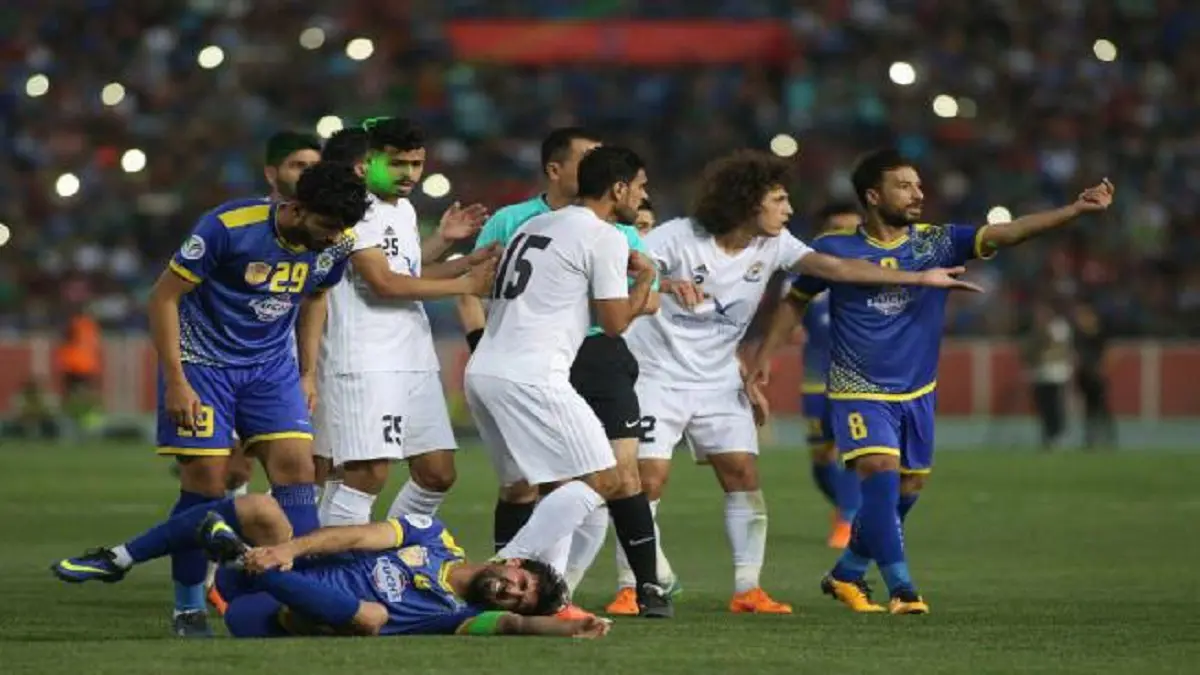 بعد مقتل مشجع نتيجة التدافع.. تأجيل مباراة الزوراء والقوة الجوية في الدوري العراقي (فيديو)