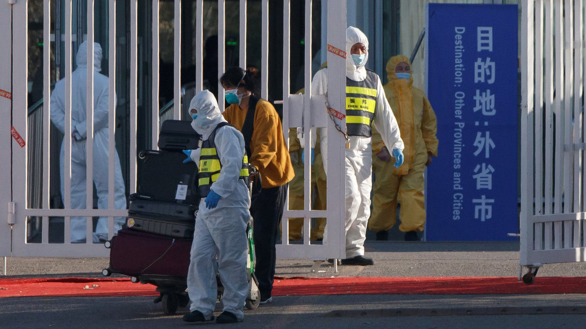 الصين تسجل أول حالة عدوى محلية بكورونا في 3 أيام