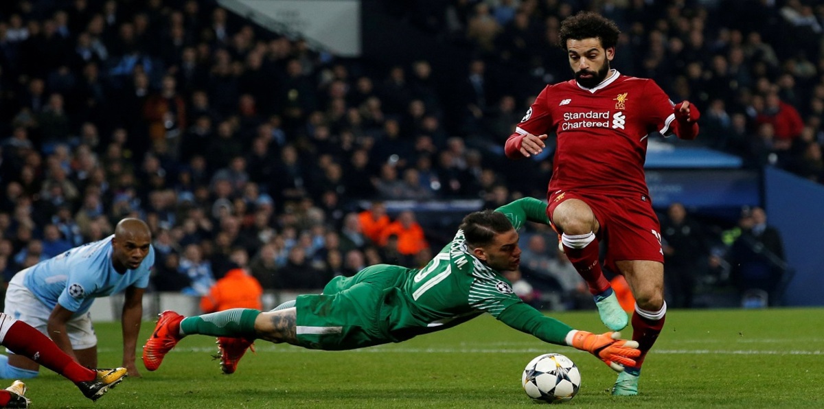 محمد صلاح ينافس على جائزة أجمل هدف في ربع نهائي دوري أبطال أوروبا