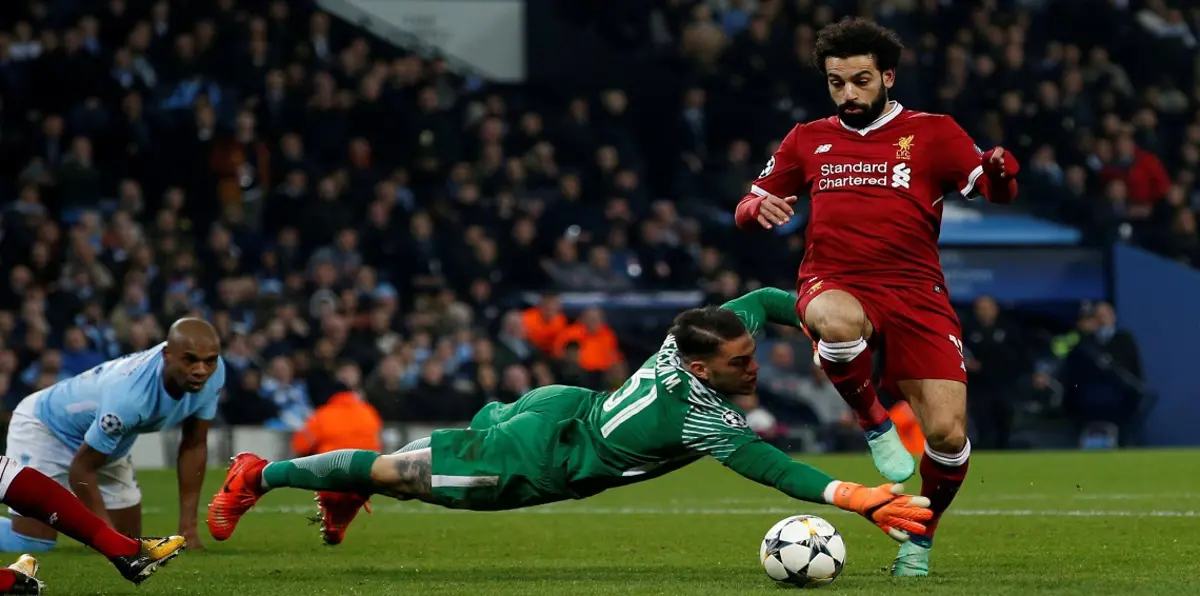 محمد صلاح ينافس على جائزة أجمل هدف في ربع نهائي دوري أبطال أوروبا