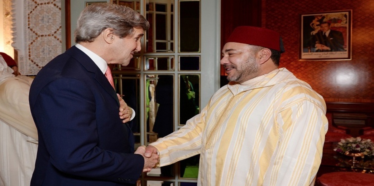 العاهل المغربي يبحث مع كيري ملف الصحراء الغربية