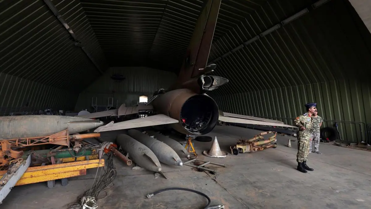 غارات تستهدف منظومة دفاع تركية في قاعدة الوطية الليبية