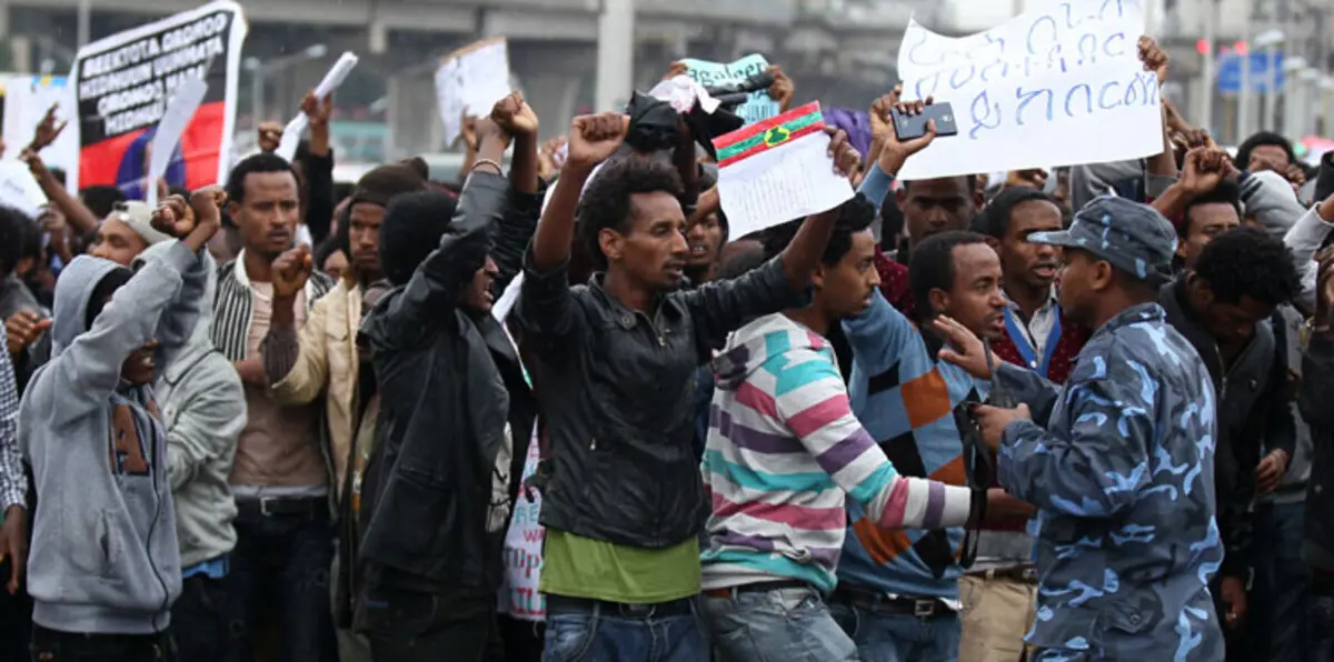 أثيوبيا تُعلن حالة الطوارئ بعد احتجاجات على مدى أسابيع