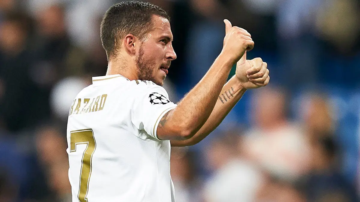 شكوك بشأن مشاركة هازارد في مباراة ريال مدريد ضد مانشستر سيتي