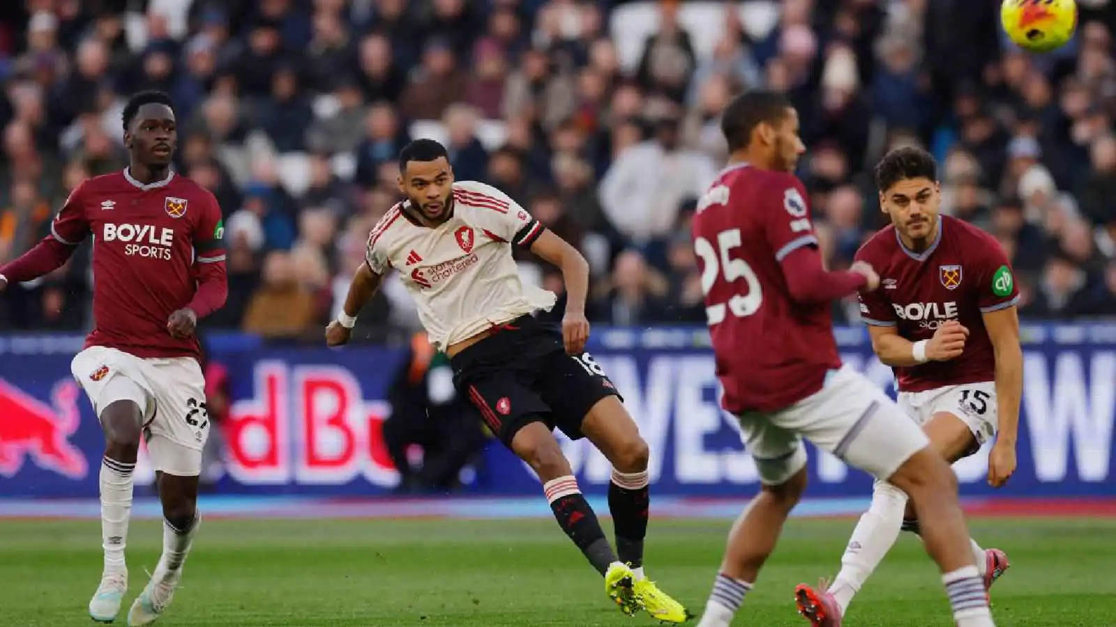 أكثر لاعب أبهر جمهور ليفربول في مباراة وست هام يونايتد